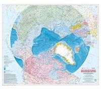 North Circumpolar Region Wall Map - Bilingual - Atlas of Canada - 43" x 36.5" Laminated