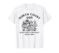 North Coast 500 Campervan Family Road Trip, Scotland NC500 T-Shirt