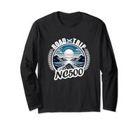 North Coast 500 Scotland - Driving Inspired Scottish NC500 Long Sleeve T-Shirt