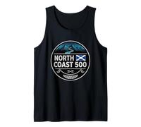 North Coast 500 Scotland - Driving Inspired Scottish NC500 Tank Top