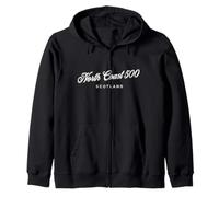 North Coast 500 Scotland - Driving Inspired Scottish NC500 Zip Hoodie