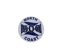 North Coast 500 Scotland Round External Car Bumper Sticker Decal