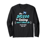North Coast 500 Scottish Highlands Road Trip Gift NC500 Long Sleeve T-Shirt
