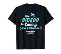 North Coast 500 Scottish Highlands Road Trip Gift NC500 T-Shirt