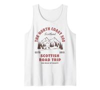 North Coast 500 Scottish Road Trip Souvenir NC500 Tank Top