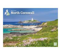 North Cornwall A4 Calendar 2027, Wall Calendars, Month To View, Travel, Gift
