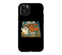 North Dakota Boo Crew Vintage Halloween Ghost Case for iPhone 11 Pro