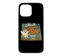 North Dakota Boo Crew Vintage Halloween Ghost Case for iPhone 13 Pro Max