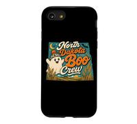 North Dakota Boo Crew Vintage Halloween Ghost Case for iPhone SE (2020) / 7/8