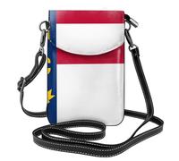 North Dakota Flag Multi Pocket Lightweight Shoulder Bag with Magnetic Closure Suitable for Travel and Daily Use