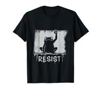 North Dakota Resist Frog Protest No Kings Day T-Shirt