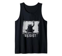 North Dakota Resist Frog Protest No Kings Day Tank Top