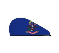 North Dakota State FlagShower Capï¼šgood water absorption performance and is suitable for fairies with all kinds of hair types