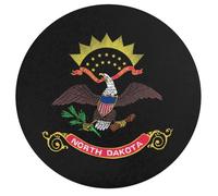 North Dakota State Logo Funny Wooden Picture Puzzle for Adults Challenge Intellectual Game Animal Shaped Pieces Jigsaw