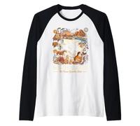 North Dakota State Pride Peace Garden State ND Raglan Baseball Tee