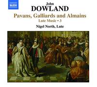 North - Dowland: Lute Music vol 3