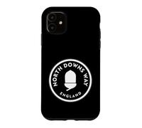 North Downs Way England Hiking Trail Acorn Badge Case for iPhone 11