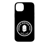 North Downs Way England Hiking Trail Acorn Badge Case for iPhone 14 Plus