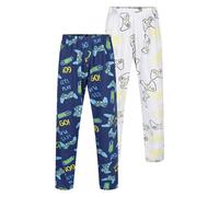 North East Boys 2 Pack Pyjama Bottoms Gamer Fun Novelty Lounge Sleep Pants 9 to 16 Years (13/14Y - Lets Play)