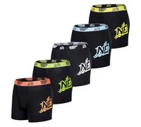 North East Boys 5 Pack Boxers Trunks Underwear Gamer Gaming Neon NE Sizes 8 to 15 Years New