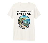 North East Cycling Ride The Coast Premium T-Shirt