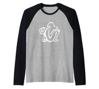 North East Makina New Monkey Raglan Baseball Tee