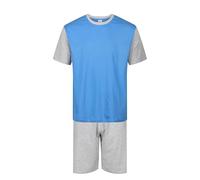 North East Mens Pyjamas Short PJ Sets M L XL 2XL 3XL 4XL 5XL 6XL Sleep Lounge Night WEAR (7003s Blue/Grey L)