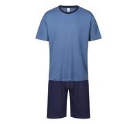 North East Mens Pyjamas Short PJ Sets M L XL 2XL 3XL 4XL 5XL 6XL Sleep Lounge Night WEAR (7003s Steel/NVY XL)