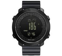 NORTH EDGE Apache 50 m Waterproof Digital Watch with Stopwatch Alarm Countdown Altimeter Dual Time Barometer Compass Wristwatches for Men Women Rubber Strap