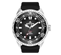 NORTH EDGE Solar Powered Dive Watch for Men Women, Quartz Movement with Rechargeable ML2016 Battery, 300m Water Resistant, Unidirectional Bezel, Luminous Hands