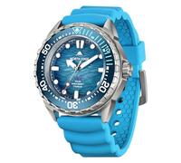 NORTH EDGE Solar Powered Dive Watch for Men Women, Quartz Movement with Rechargeable ML2016 Battery, 300m Water Resistant, Unidirectional Bezel, Luminous Hands