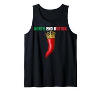 North End Boston Italian Cornicello for Men and Women Tank Top