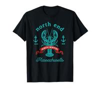 North End Boston Lobster Fishing Massachusetts Souvenir T-Shirt