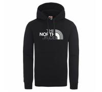 NORTH FACE Fleece Hoodie NF00AHJYKX71 Black Hooded Sports tracksuit top size XL