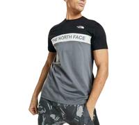 North Face Mens T Shirts Crew Neck Block Grid Casual Regular Fit Soft Cotton Tee