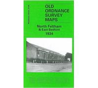 North Feltham and East Bedfont 1934: Middlesex Sheet 20.09 (Old O.S. Maps of Middlesex)
