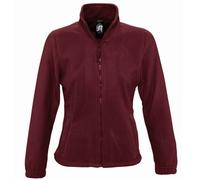 North Full Zip Fleece Jacket SOL'S Burgundy XXL