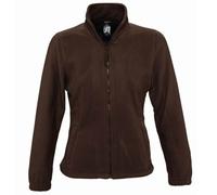 North Full Zip Fleece Jacket SOL'S Chocolate M