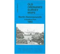 North Hammersmith and Bedford Park 1893: London Sheet 072.2 (Old Ordnance Survey Maps of London)