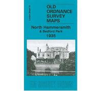 North Hammersmith and Bedford Park 1935: London Sheet 72.4 (Old Ordnance Survey Maps of London)