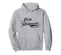 North Hollywood Los Angeles Suitable for Men Women. Pullover Hoodie