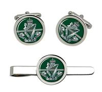 North Irish Horse, British Army Cufflinks and Tie Clip Set