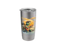 North Key Largo Florida Keys Vacation Turtle Stainless Steel Insulated Tumbler