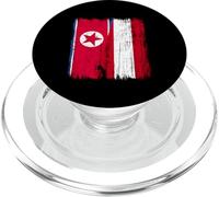North Korea Austria Half Flag North Korean Austrian Heritage PopSockets PopGrip for MagSafe