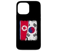 North Korea South Korea Half Flag North Korean South Korean Case for iPhone 13 Pro Max