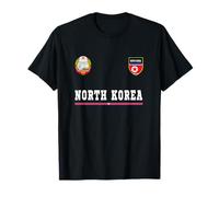 North Korea Sport/Soccer Jersey Tee Flag Football Korean T-Shirt