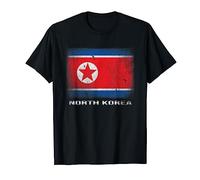 North Korean Flag T-shirt North Korea Gift