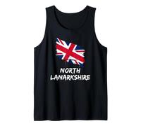 North Lanarkshire Great Britain Flag British & English Pride Tank Top