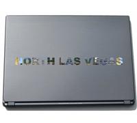North Las Vegas Laptop Sticker Laptop Skin 210 mm with sights