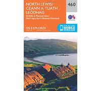 Explorer 460 North Lewis Map With Digital Version, Orange one size